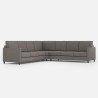 Großes Ecksofa aus Stoff, 7-Sitzer, 281x281 cm, Karay 218AG 