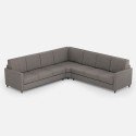 Großes Ecksofa aus Stoff, 7-Sitzer, 281x281 cm, Karay 218AG 