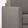 Großes Ecksofa aus Stoff, 7-Sitzer, 281x281 cm, Karay 218AG 