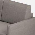 Großes Ecksofa aus Stoff, 7-Sitzer, 281x281 cm, Karay 218AG 