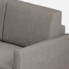 Großes Ecksofa aus Stoff, 7-Sitzer, 281x281 cm, Karay 218AG 
