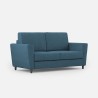 2-Sitzer Sofa, modernes Design, Stoffbezug, 172 cm, Yasel 140 