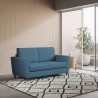 2-Sitzer Sofa, modernes Design, Stoffbezug, 172 cm, Yasel 140 Maße