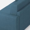 2-Sitzer Sofa, modernes Design, Stoffbezug, 172 cm, Yasel 140 