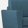2-Sitzer Sofa, modernes Design, Stoffbezug, 172 cm, Yasel 140 