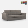 Elegantes modernes 3-Sitzer-Sofa aus Stoff 212cm Yasel 180 Verkauf