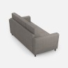 Elegantes modernes 3-Sitzer-Sofa aus Stoff 212cm Yasel 180 