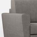 Elegantes modernes 3-Sitzer-Sofa für das Wohnzimmer aus Stoff 212 cm Yasel 180 