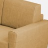 Ecksofa Wohnzimmer 6-Sitzer modern Stoff 288x248cm Yasel 18AG 