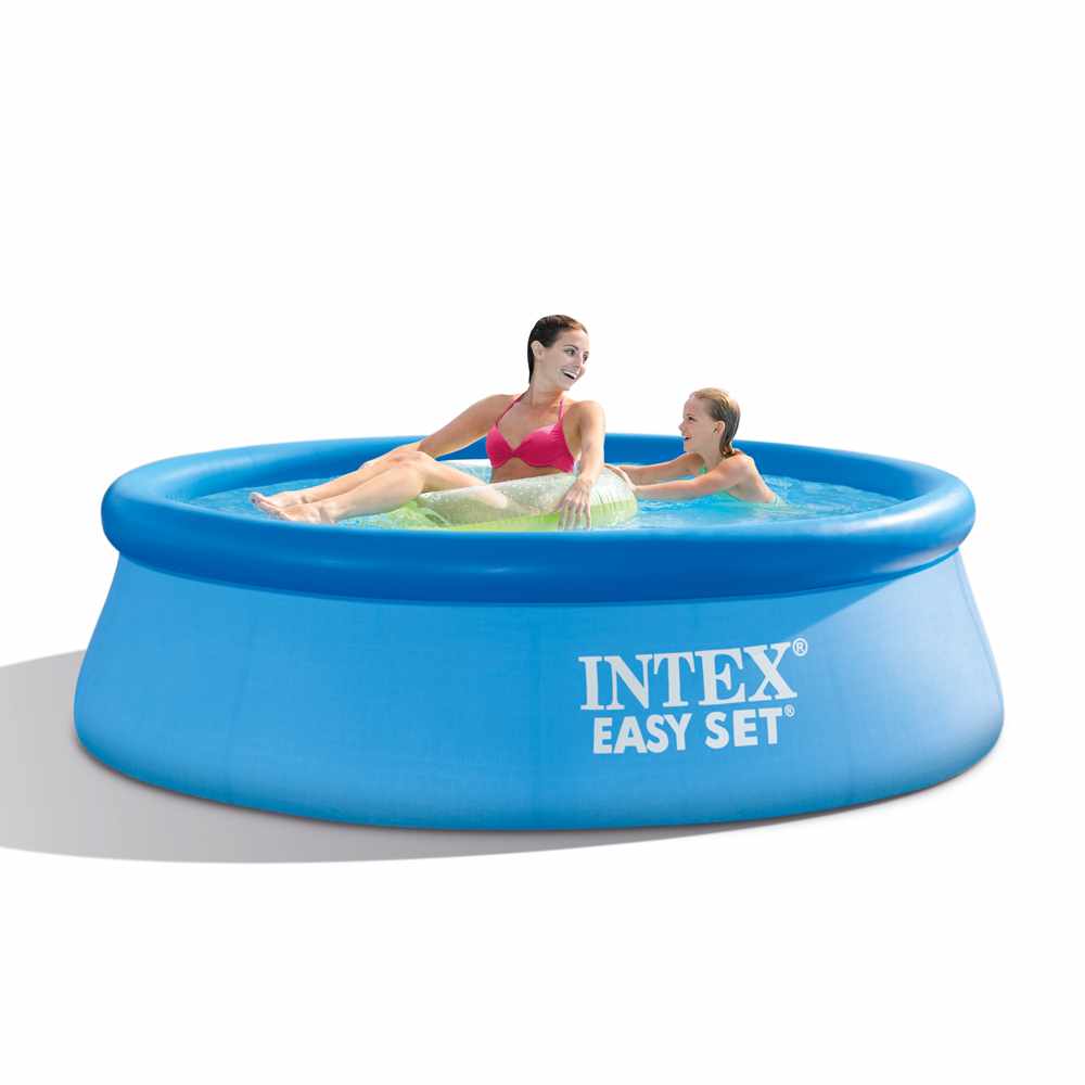 Intex 28112 Schwimmbad Planschbecken Rund 244x76 Aufstellpool Uber Grund