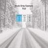 Universelle Schneeketten zum Überziehen R13-20'' zugelassen Sock Modula 