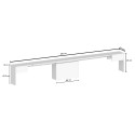 Ausziehbare Bank 66-290cm für Esstisch Konsole Pratika A 