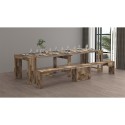 Ausziehbare Bank 66-290cm für Esstisch Konsole Pratika A Modell