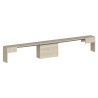 Set: 2 ausziehbare Bänke 66-290 cm für Esstisch Pratika A + B 