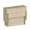 Set: 2 ausziehbare Bänke 66-290 cm für Esstisch Pratika A + B 