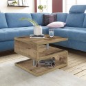 Moderner eleganter Couchtisch mit 2 Ablagen Zeta 55 Katalog