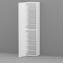 Dory Schuhschrank weiß glänzend mit 1 Tür 45x35x191 cm Sales