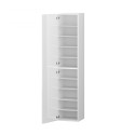 Dory Schuhschrank weiß glänzend mit 1 Tür 45x35x191 cm Angebot