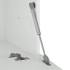 Platzsparender Eck-Schreibtisch klappbar 90x56cm Layla II Rabatte