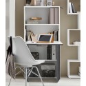 Platzsparender Schreibtisch 70x35cm klappbares Regal versteckt Schrank Layla Lagerbestand