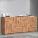 Moderne Anrichte Darill mit 4 Türen, 200x44x86, für Wohnzimmer Sales