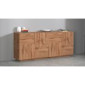 Moderne Anrichte Darill mit 4 Türen, 200x44x86, für Wohnzimmer Preis