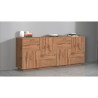 Moderne Anrichte Darill mit 4 Türen, 200x44x86, für Wohnzimmer Preis