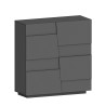 Moderne Anrichte 2-türig Mehrzweck Flurschrank 120x44,6x126cm Seeley Eigenschaften
