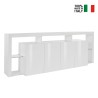 Große Wohnzimmer-Kommode mit 4 Türen 220x40x80, modernes Design, Towyn Rabatte
