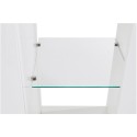 Sideboard 3 Türen 200x40x80cm modernes Bücherregal mit Glasböden Pibrac Kosten