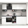 Modulare Einbauküche 256cm modernes Design Domina 