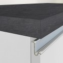 Modulare Einbauküche 256cm modernes Design Domina 