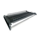 Moderne modulare Küche, lineares Design, 256 cm, Modell Essence 