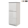 Mobile Kühlschrankabdeckung mit 2 Türen für Einbauschrank Küchenschrank 60x60x164,5h Halser Angebot