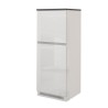 Einbau-Kühlschrankverkleidung mit 2 Türen, Küchenschrank 60x60x164,5h Halser 