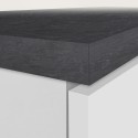 Einbau-Kühlschrankverkleidung mit 2 Türen, Küchenschrank 60x60x164,5h Halser 