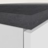 Einbau-Kühlschrankverkleidung mit 2 Türen, Küchenschrank 60x60x164,5h Halser 