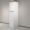 Apothekerschrank mit 2 Gewürzschubladen für moderne Küche 30x60x164,5 Trym Rabatte