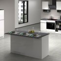 Kücheninsel 3 Türen für moderne Küche 155x90x90cm mit Tisch Deaton Katalog