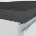 Kücheninsel mit Tisch für moderne Küche 2 Türen 160x90x90cm Grover 