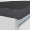 Kücheninsel mit Tisch für moderne Küche 2 Türen 160x90x90cm Grover 