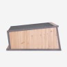 Garage Hütte aus Holz Rasenmäher Roboter Garten Grouse. Katalog