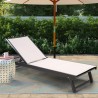 Garten Sonnenliege Räder verstellbare Rückenlehne Rimini Katalog