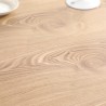 Küche Holz rechteckig Esstisch 120x80cm weiß Ennis Sales
