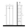 Mehrzweckschrank mit 2 Spiegeltüren für Bad, Schlafzimmer und Flur Tender Angebot