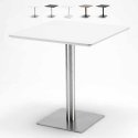 Rechteckig Bartisch 70x70 Zentraler Fuß für Bars Restaurants Hotels Horeca Modell
