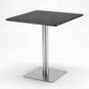 Rechteckig Bartisch 70x70 Zentraler Fuß für Bars Restaurants Hotels Horeca 