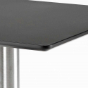 Rechteckig Bartisch 70x70 Zentraler Fuß für Bars Restaurants Hotels Horeca 