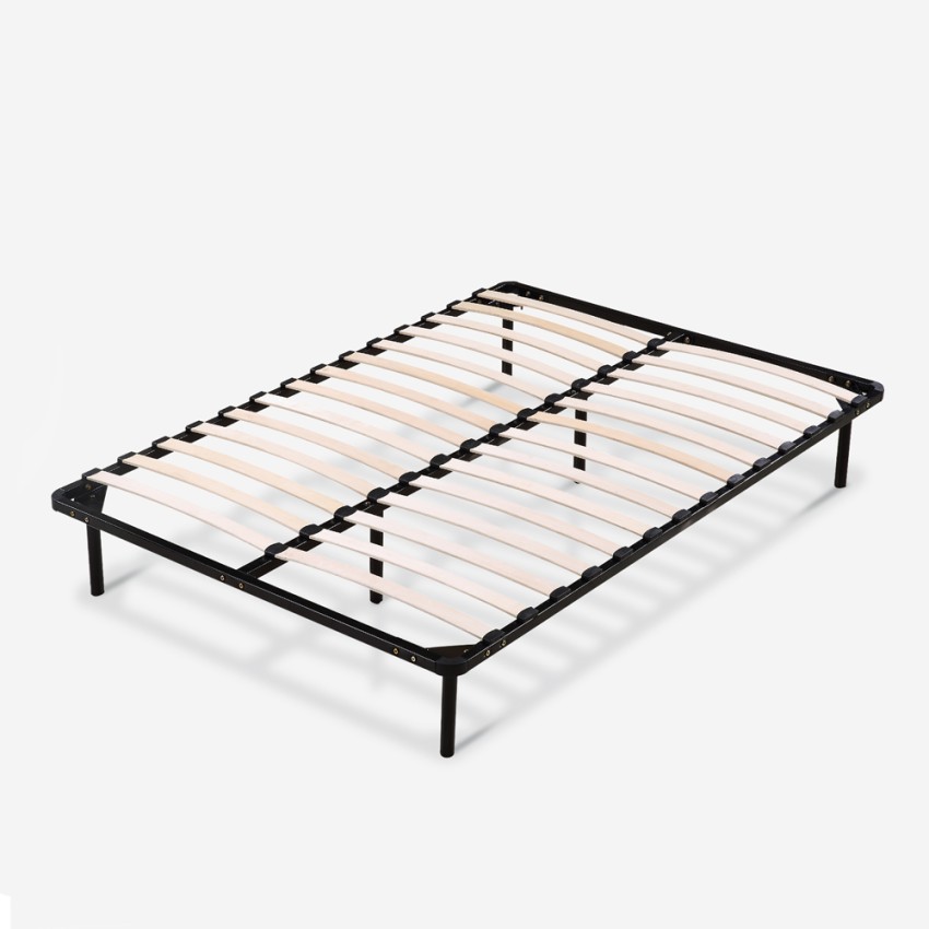 Lattenrost Aus Holz Und Stahl Für Ein Französisches Bett Luzern 120x190cm
