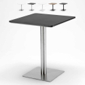 Tisch Viereckig 60x60 Zentraler Fuß Bars Bistros Horeca